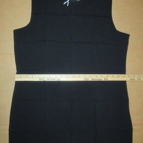 Calvin Klein Classic Black Sheath Dress | Size 14 - Picture 9 of 13